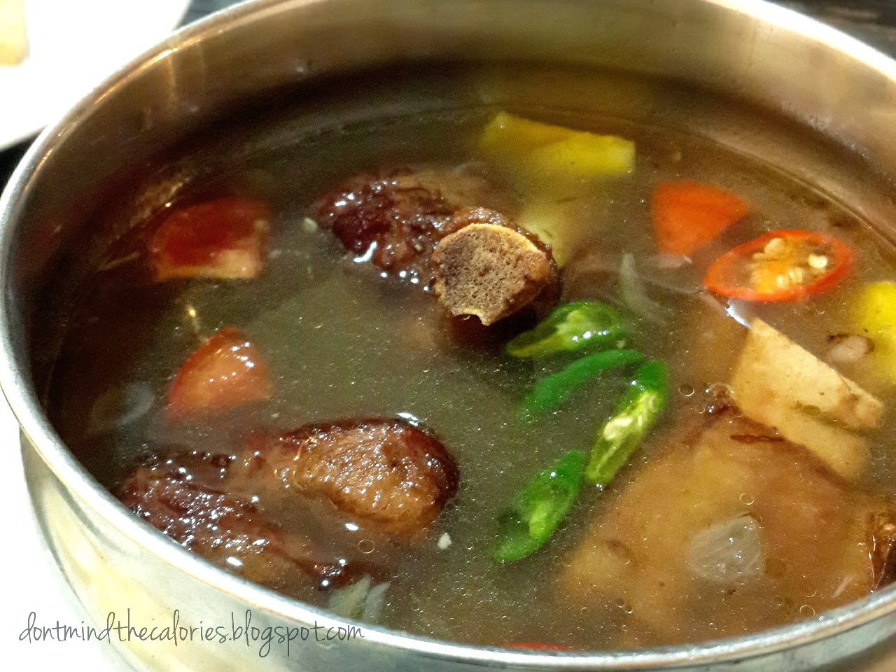 Don�t Mind the Calories Garang Asam Iga at Warung Tekko