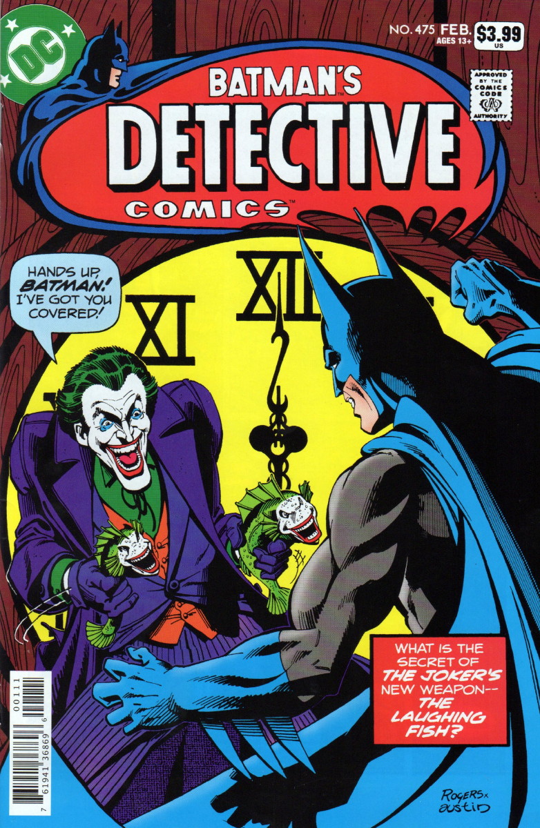 CRIVENS! COMICS & STUFF! BATMAN'S DETECTIVE COMICS 475 FACSIMILE