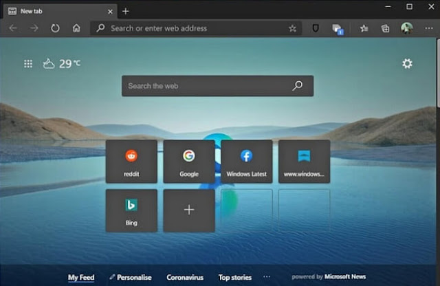 تحميل متصفح ايدج الجديد 2024 Microsoft Edge للكمبيوتر Microsoft-Edge-scr