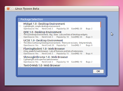linux tycoon select packages