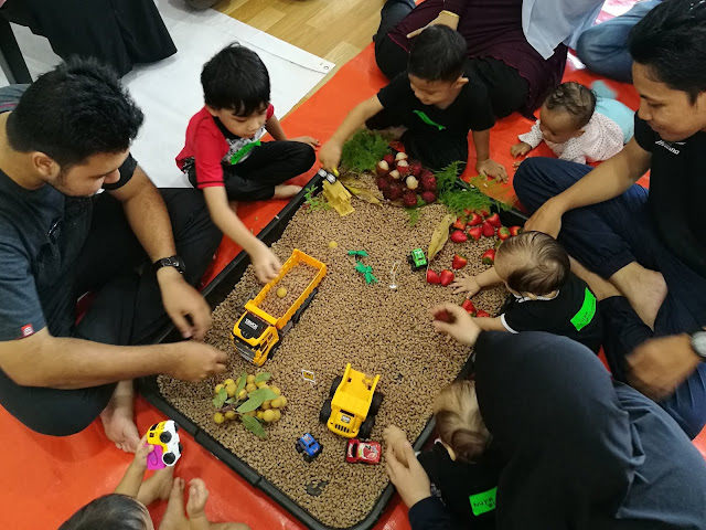 sensory messy play open house event space penang dr nurhaya lactation centre