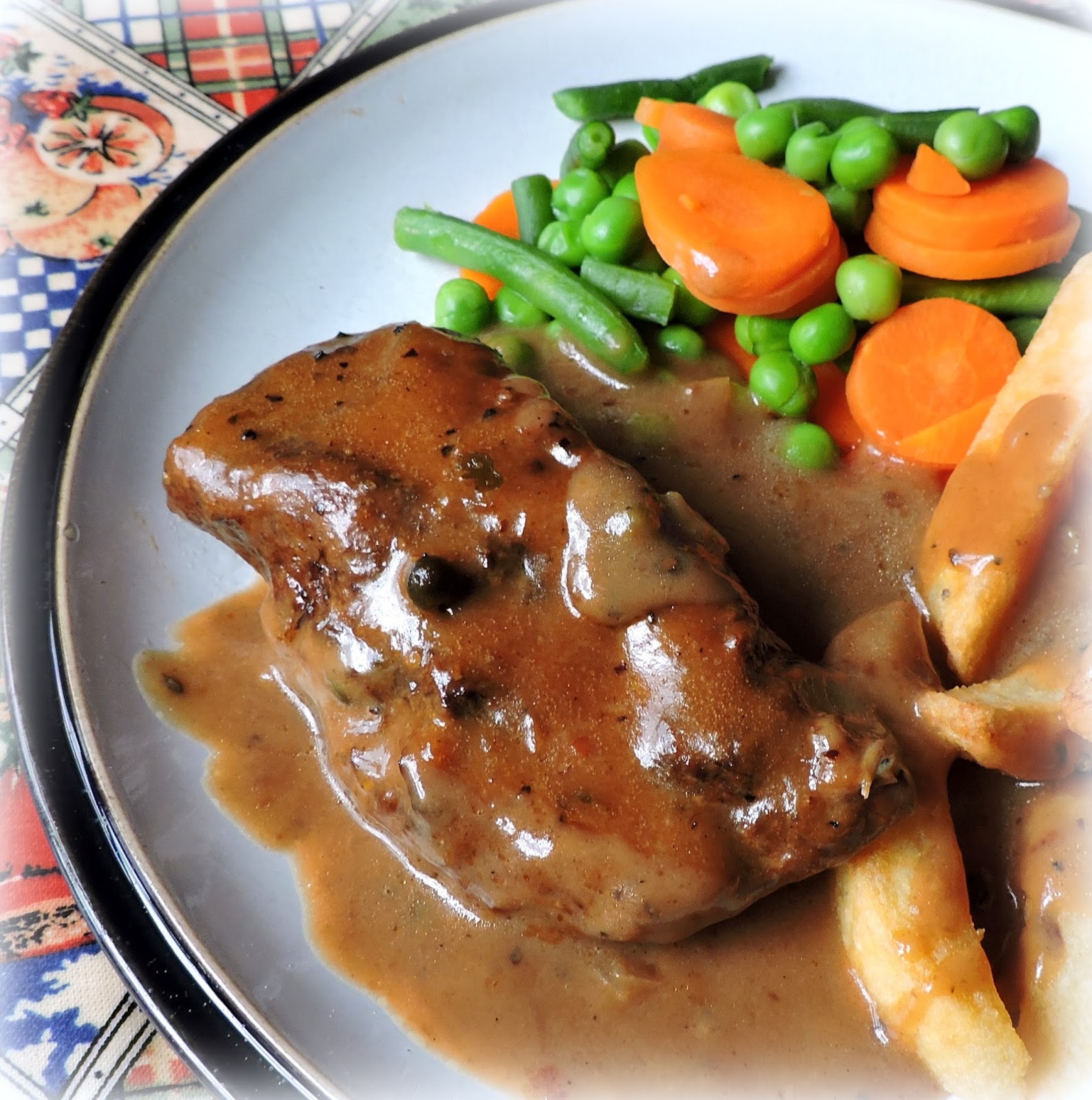 The English Kitchen Braised Beef with a Peppercorn Sauce