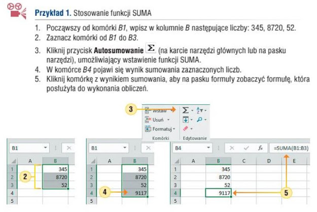 Sprawdzian Z Arkusza Kalkulacyjnego Excel Liceum infkl6.blogspot.com