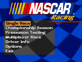 NASCAR Racing DOS title