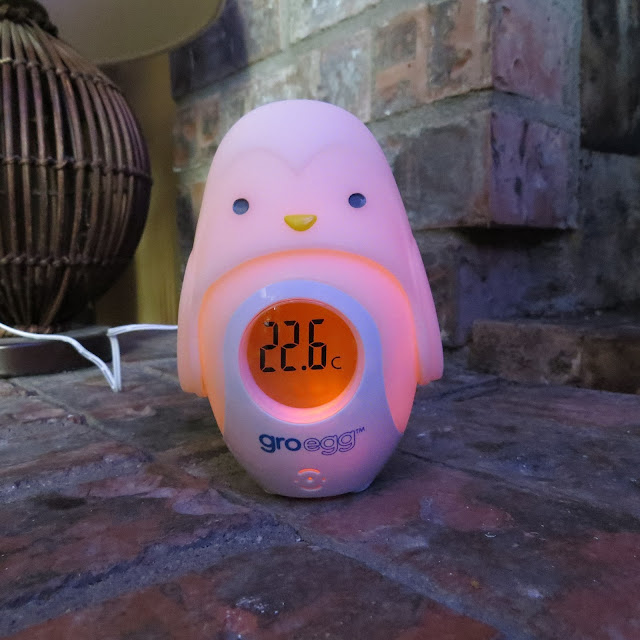 Learn to be a Mom Groegg Digital Thermometer for your baby room 