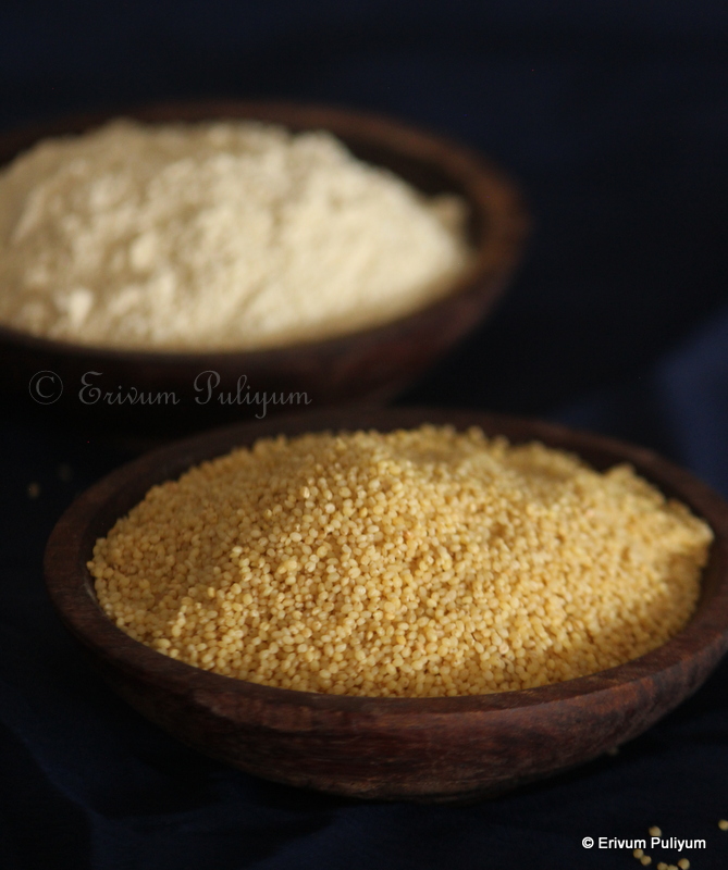 Erivum Puliyum How to make millet flour at home? Foxtail(Thinai