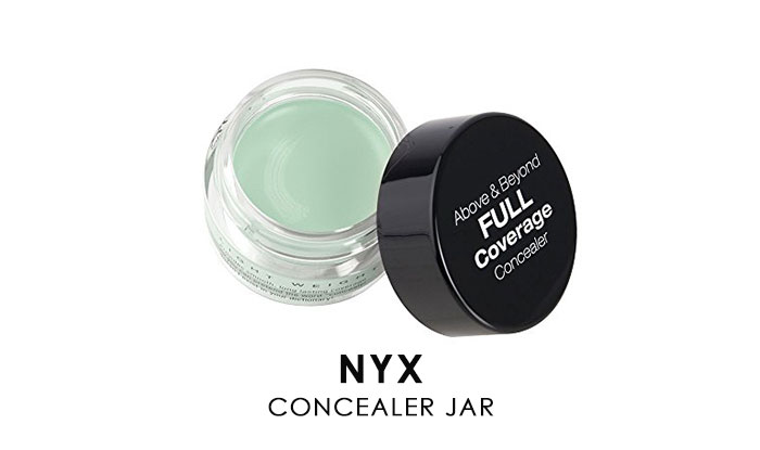 NYX Concealer Jar | Best Green-Tinted Color-Correction Concealers to Cover Redness caused due to Acne | NeoStopZone