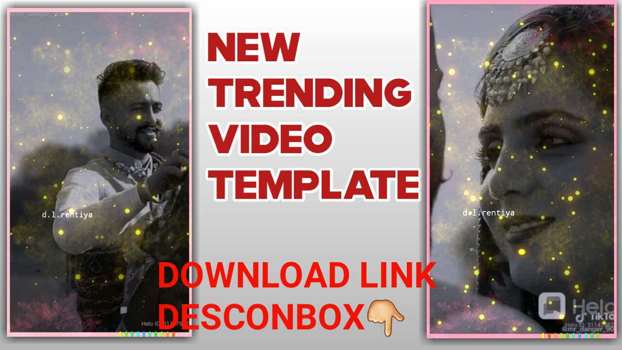 Avee player video templates download link