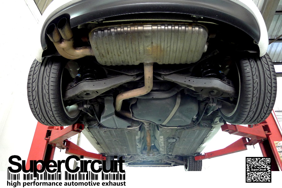 SUPERCIRCUIT Exhaust Pro Shop: Audi TT Mk2 (8J) Downpipe & Quad Tip