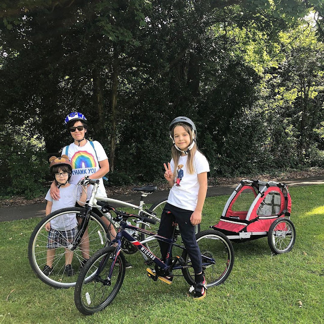 family bike ride