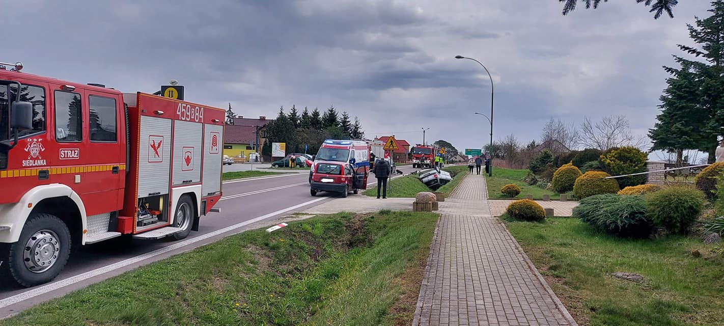 Wypadek na drodze mieleckiej w Kosowach [FOTO]