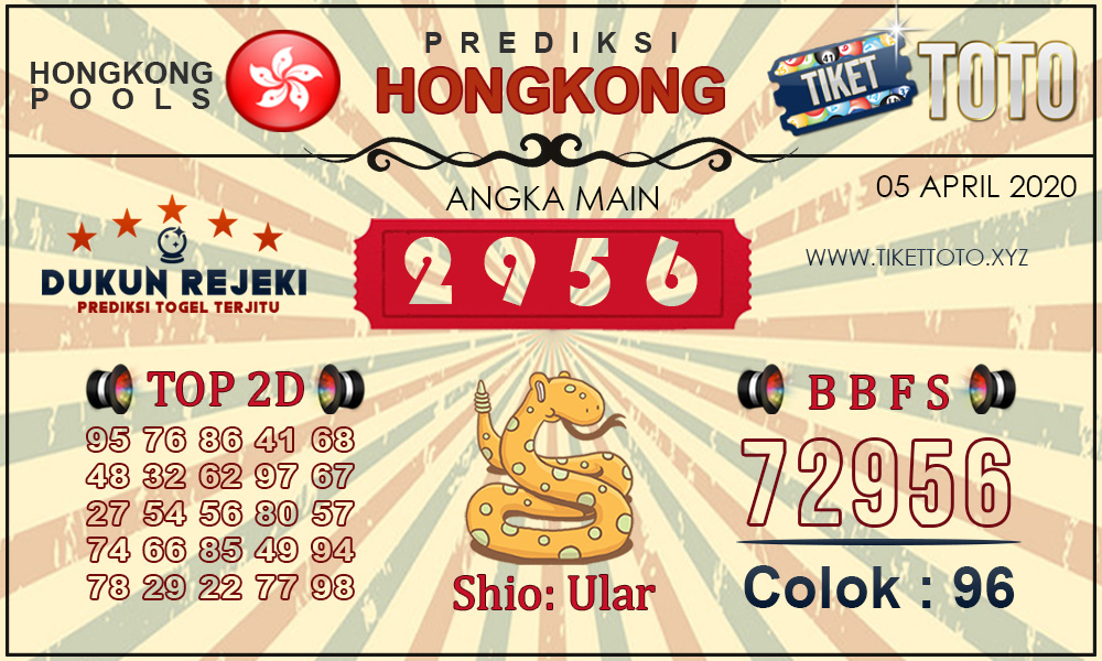 Prediksi Togel HONGKONG TIKETTOTO 05 APRIL 2020