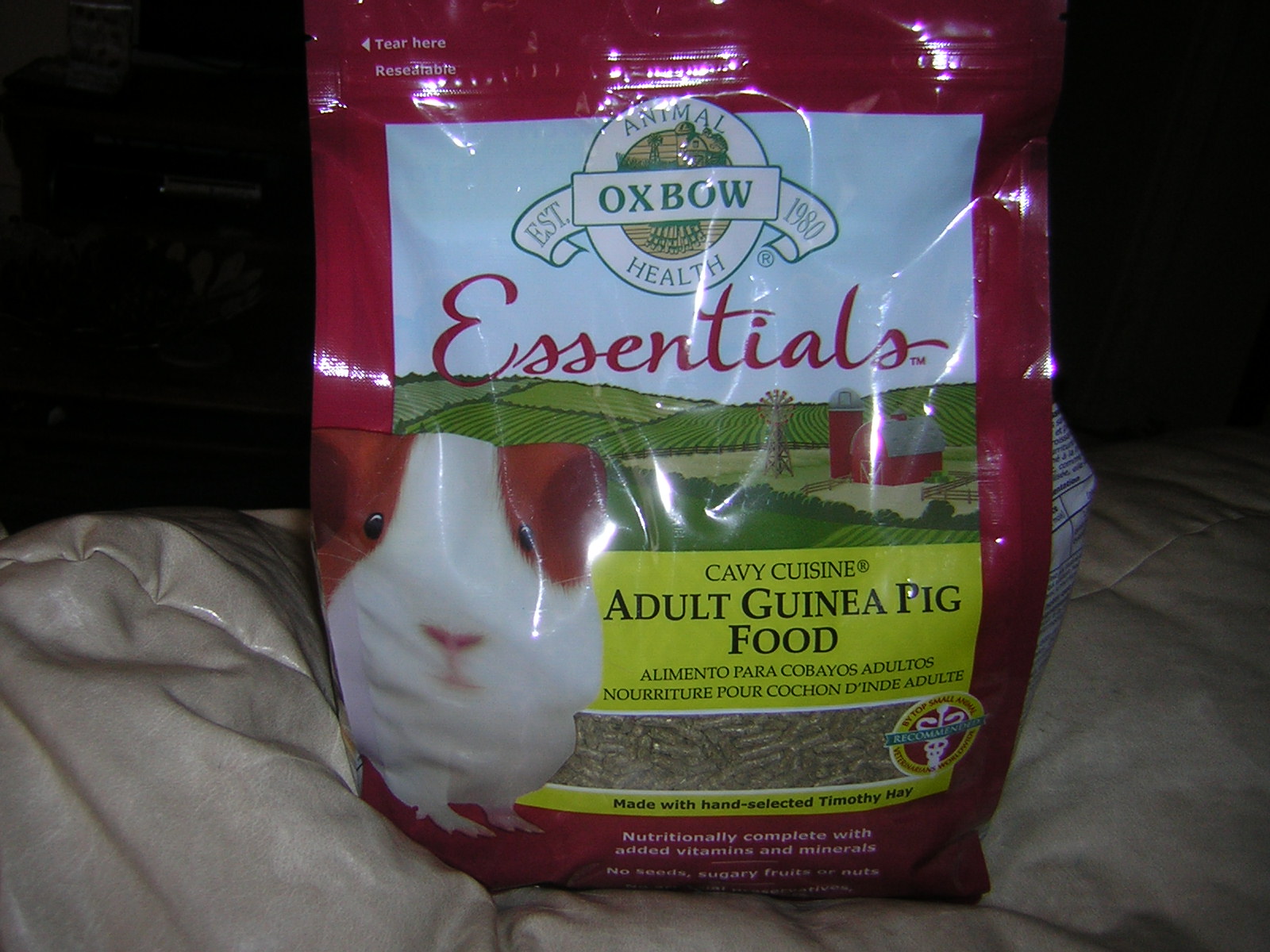 Cavy Savvy A Guinea Pig Blog Product Review Oxbow Essentials Cavy