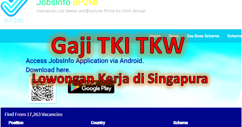 Gaji Tki Tkw Di Singapura Tahun 2020 Warga Negara Indonesia