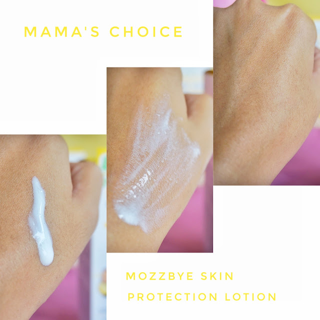 review mama's choice mozzbye skin protection lotion