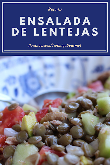 Receta: Ensalada de Lentejas