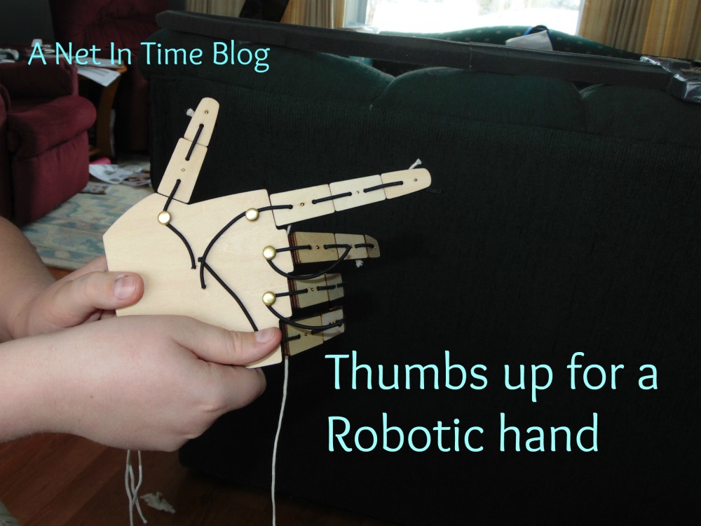 STEM: Building a robotic hand - A Net in Time