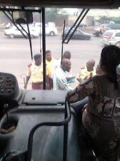 d LASTMA towed a Lagbus filled with 48 passengers to their Oshodi Office?