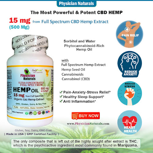 Buy Hemp Oil for Pain, Anxiety & Stress Relief