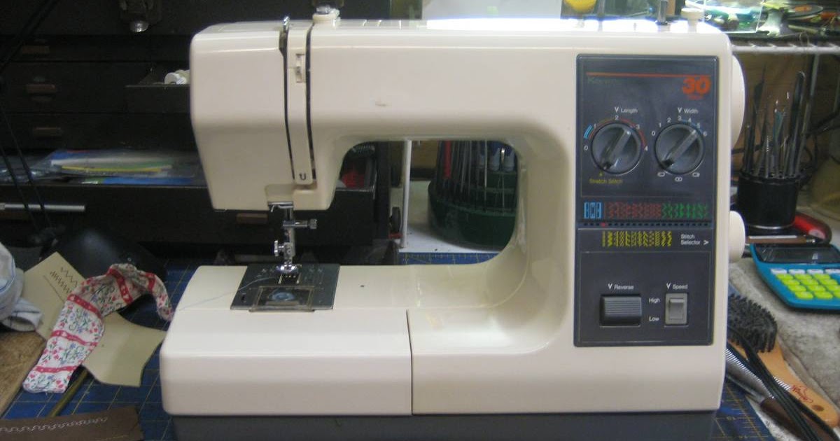 MI Vintage Sewing Machines Kenmore 385 "30 Stitch"