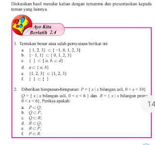 Ayo Kita Berlatih 2 4 Soal Dan Jawaban Matematika Kelas 7 Kkaktri Channel Info Pendidikan