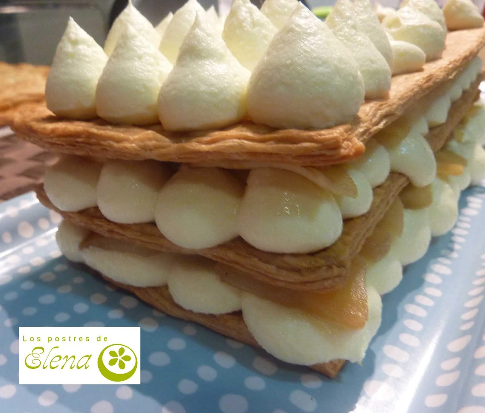 Los Postres De Elena Hojaldre De Manzana Caramelizada Y Crema De Mascarpone