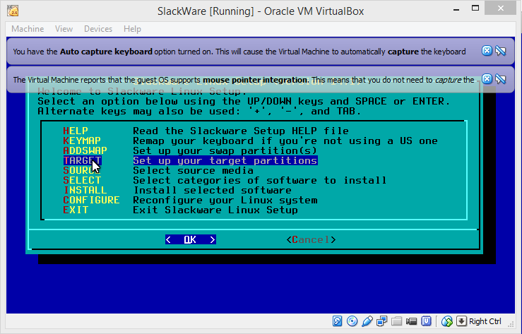 tentang komputer dan jaringan: cara menginstal slackware di virtualbox