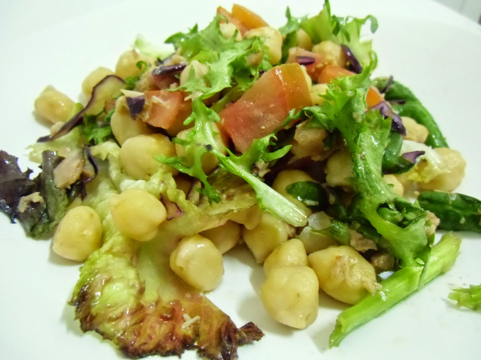 Ensalada de garbanzos