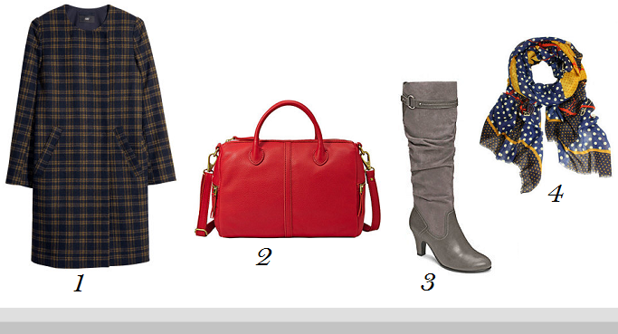 Style-Delights: Lookbook: Plaid & Red {And a Chance To Win $500 Fossil ...