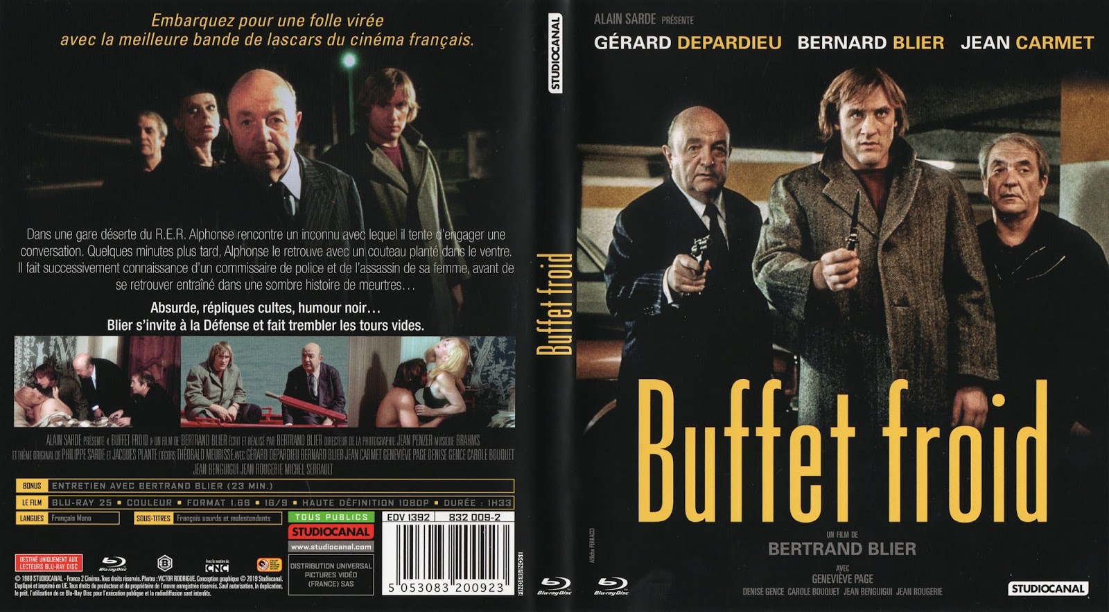 BLURAY JAQUETTES BLURAY Buffet froid