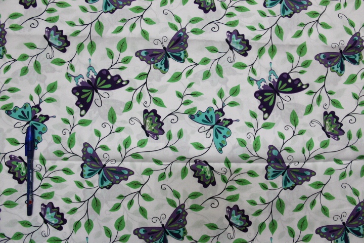 Borong Cotton4u: Cotton corak rama-rama