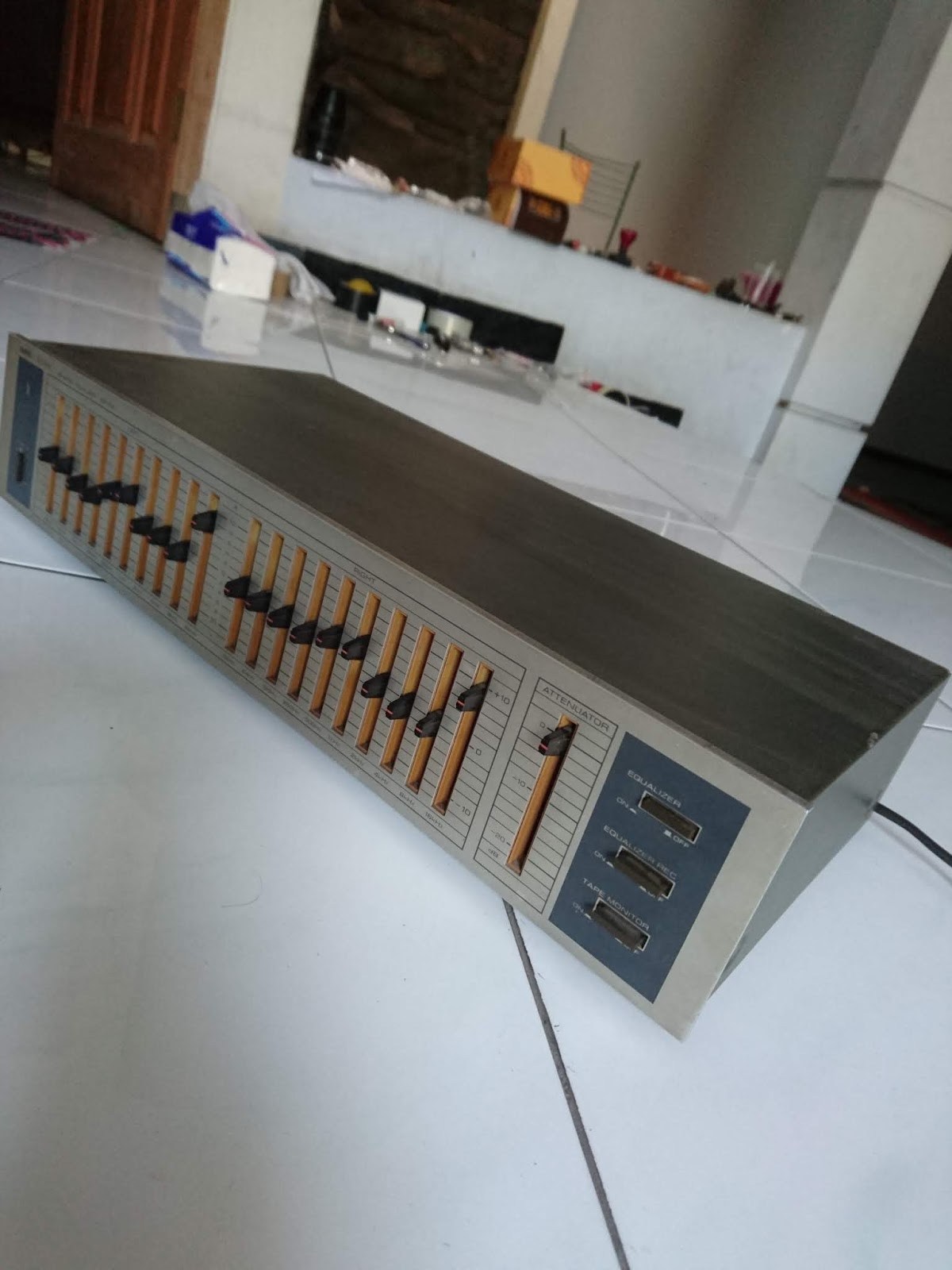 audio2nd EQUALIZER EMPIRE SCIENTIFIC GX100 ( MADE IN JAPAN 120V )