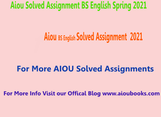 Aiou-bs-english-solved-assignment