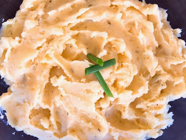 Smashed Yukon Gold Potatoes with Ranch and Sundried Tomato