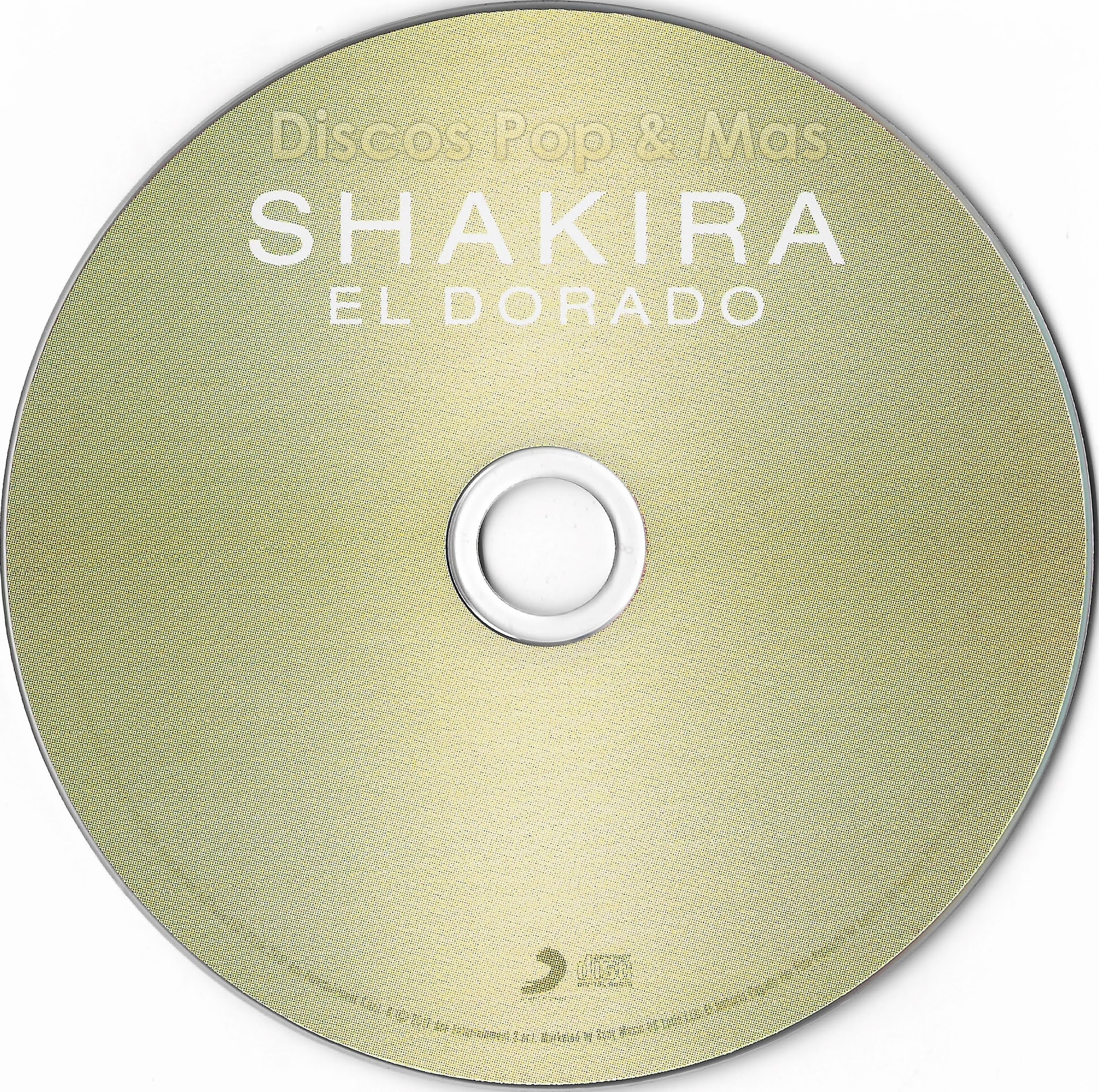 Discos Pop & Mas: Shakira - El Dorado