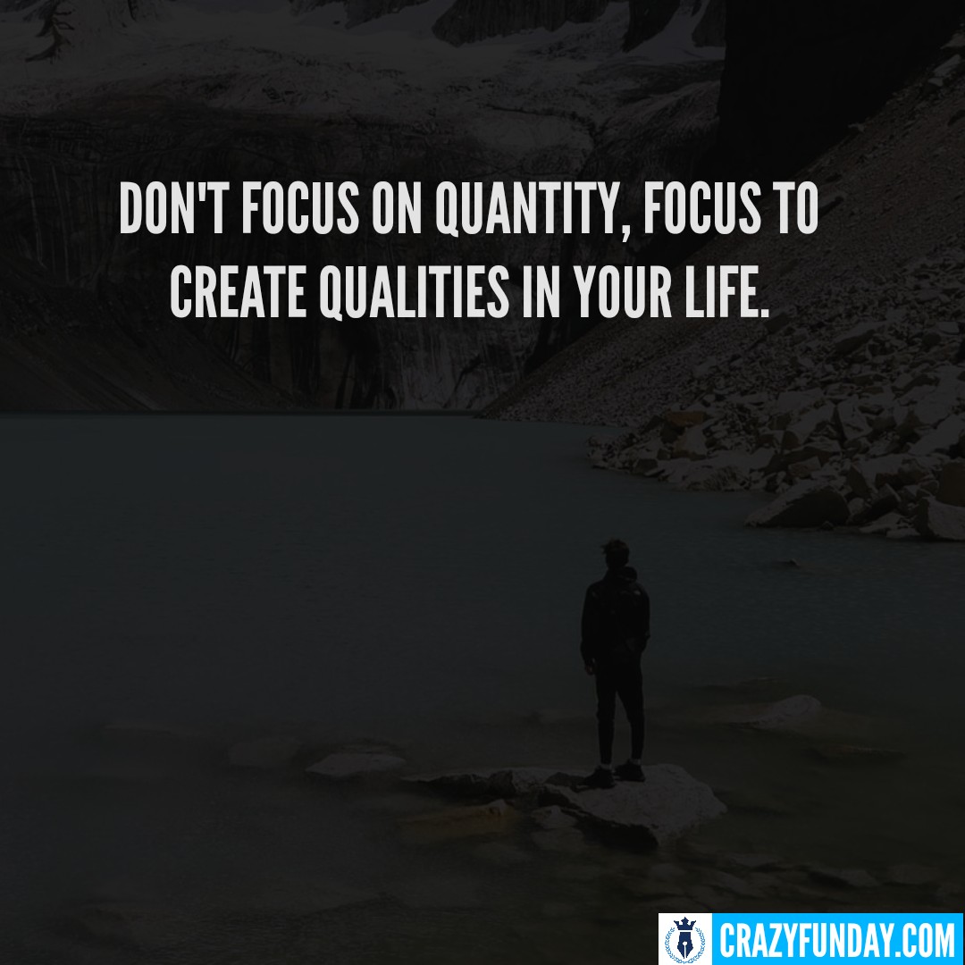 Focus Yourself Quotes