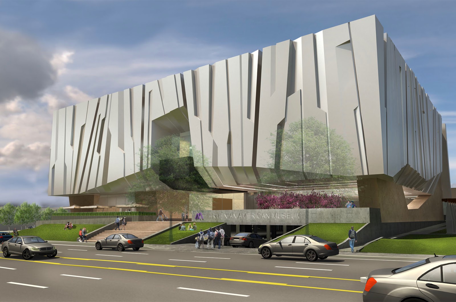 Renderings for Glendale's Armenian American Museum