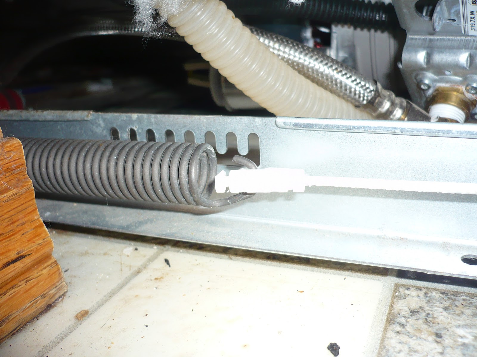 A Blaze of Bright Blue Fixing Your Dishwasher Door