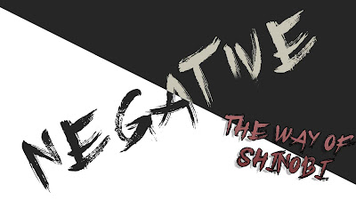 Negative The Way Of Shinobi Game Logo