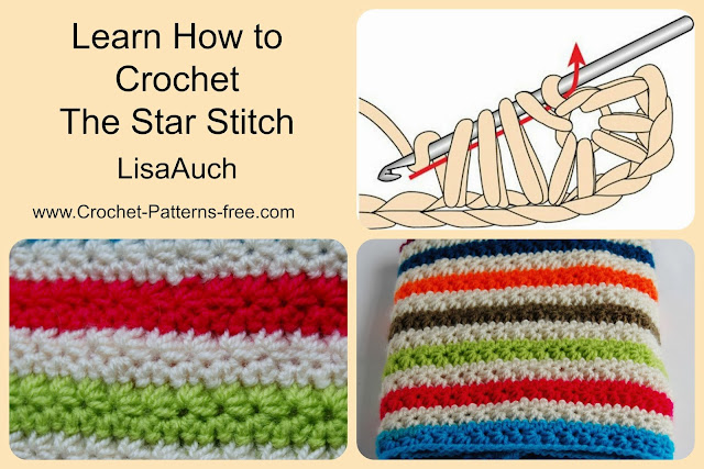 how to crochet the star daisy stitch-free crochet patterns learn how to croche