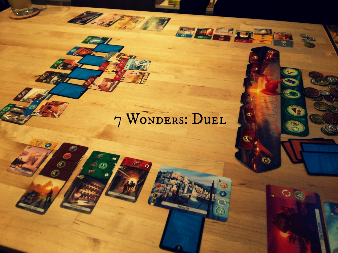 ボードゲームガーデン 7 Wonders Duel 世界の七不思議 デュエル 感想のみ