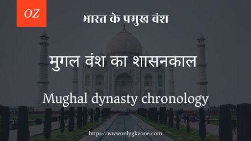 Mughal dynasty chronology