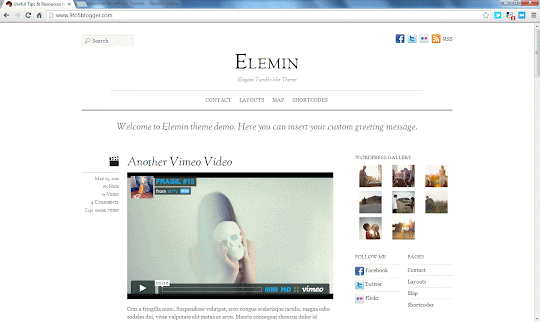 Elemin-Labol Style WordPress Theme
