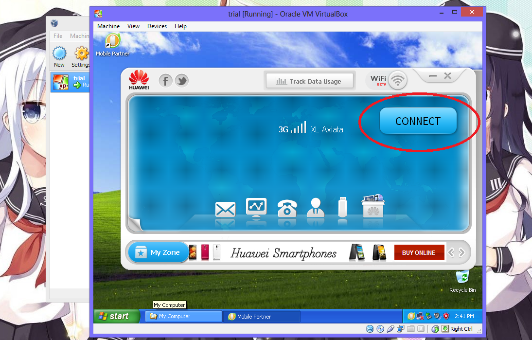 Cara menginstal modem di VirtualBox Misthery Tekonologi