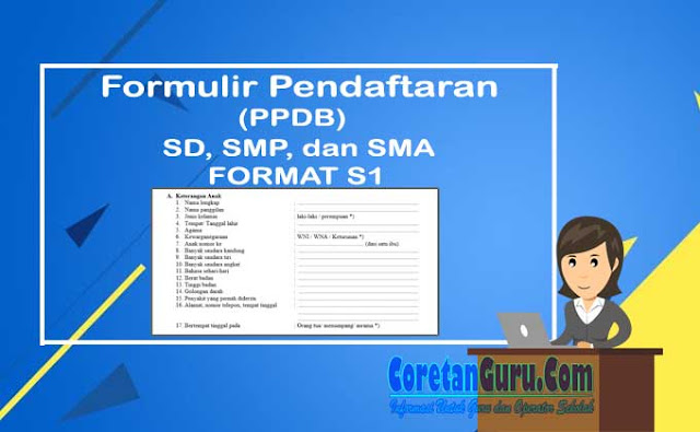 Download Formulir PPDB SD, SMP, dan SMA/SMK