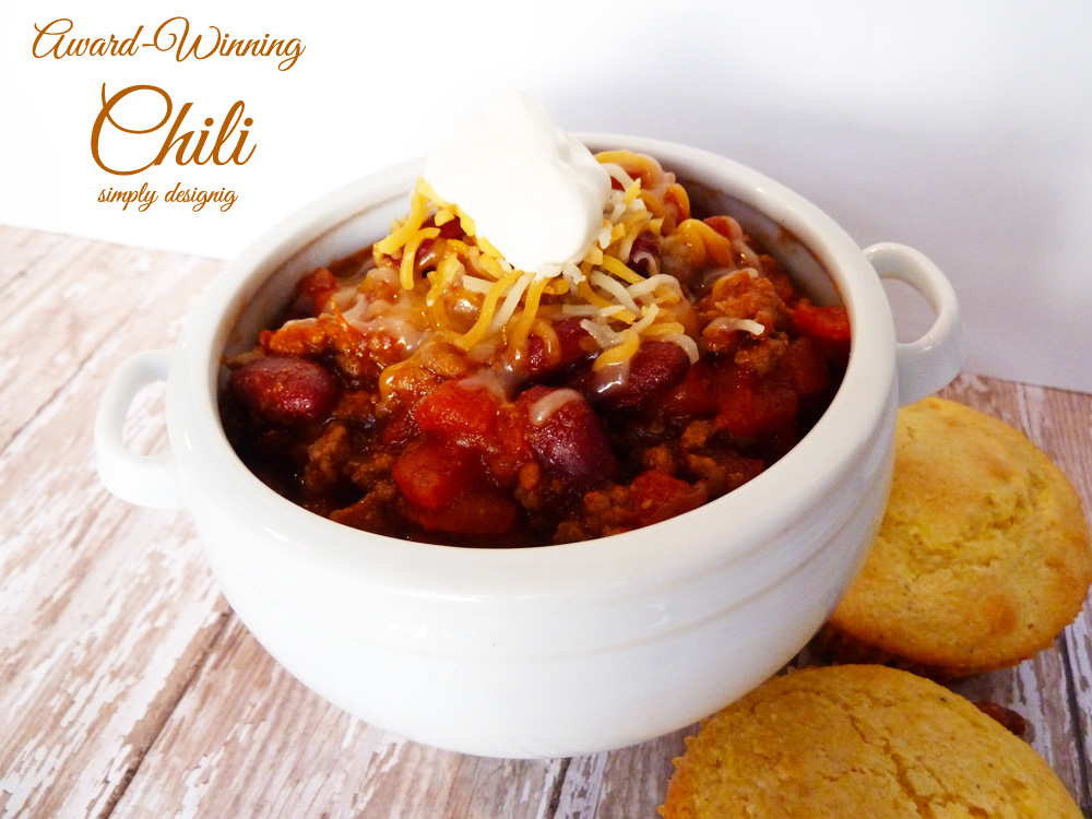 Award-Winning Chili #CansGetYouCooking #sponsored Award-Winning Chili #CansGetYouCooking #sponsored