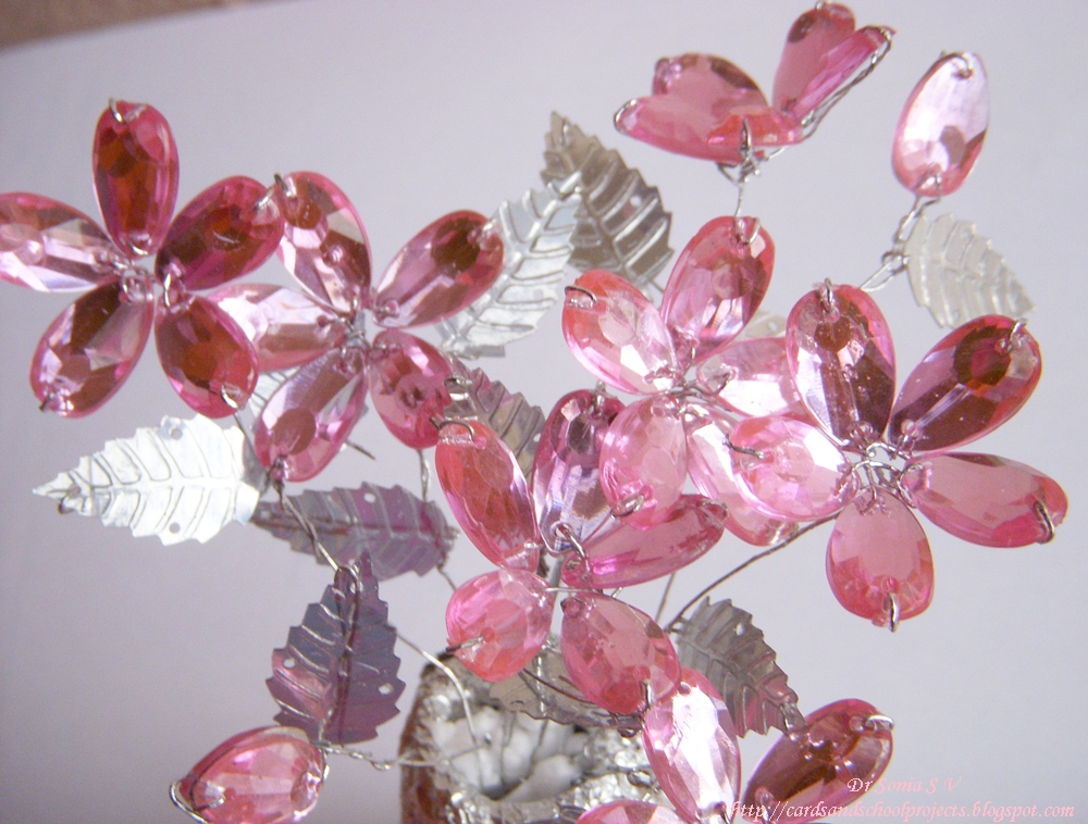 Cards and Crafts : How to Make Crystal Flowers