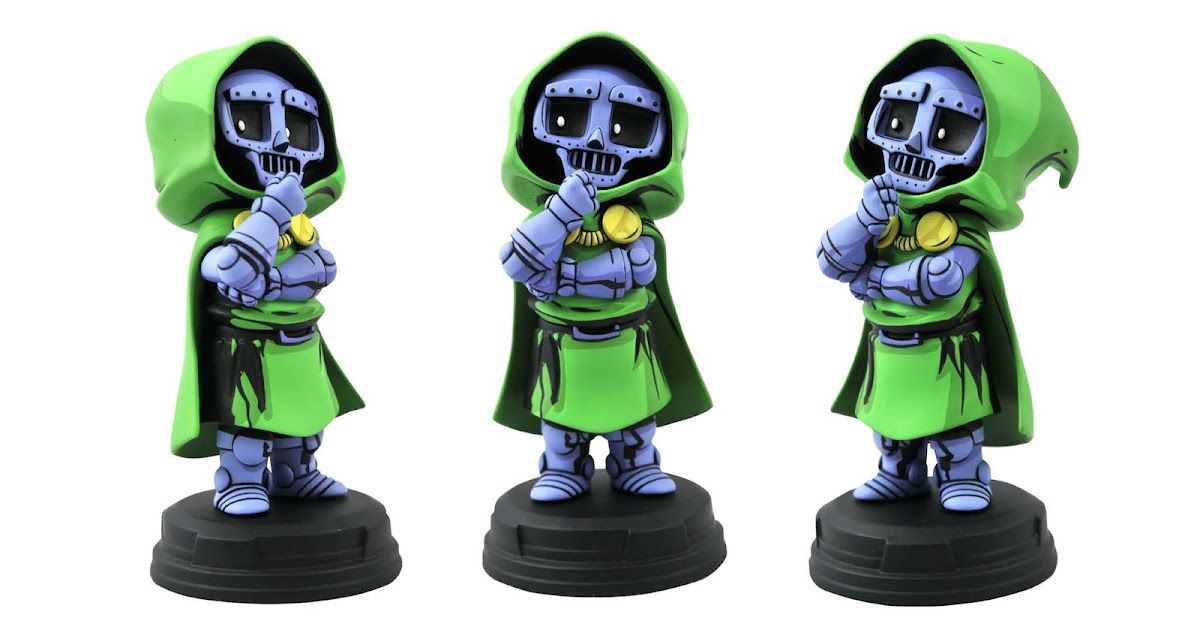 Dr Doom Extreme Headknocker 23cm by NECA Action Figure for sale online