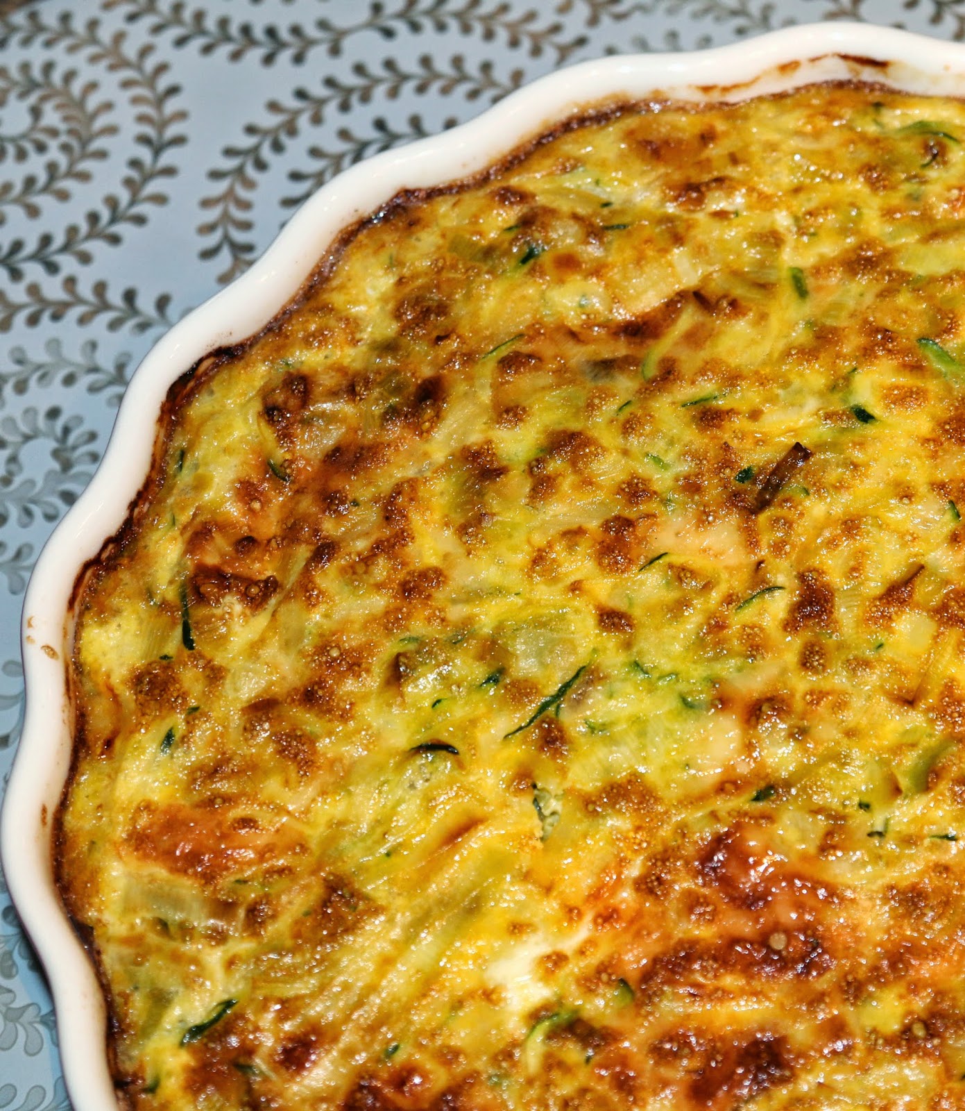 A Touch of the Unexpected: Crustless Zucchini Quiche