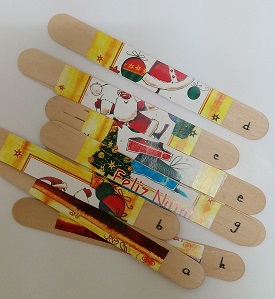 Jogos feitos com postais de Natal Jogos feitos com postais de Natal